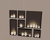 Uptown wall candles