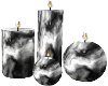 marble effect candles