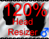 *M* Head Resizer 120%