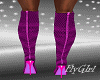 FG~ Purple Zipper Boots