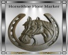 Horseshoe Floor Marker