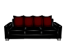 {M} Pvc Couch Red