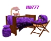 HB777 BabyGirl Bed Set