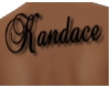 Kandace back tattoo
