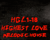 HOUSE-HIGHEST LOVE