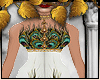 Peacock Queen's Gown