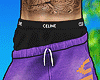 Vert. Purple Shorts
