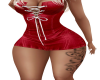 dress red mini