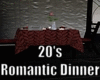20's Romantic Dinner