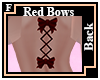 Red Back Bows