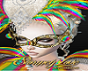 Mardi Gras Mask Rainbow
