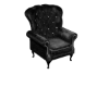 !V Grunge Black Chair