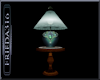 (F) Jaded Table Lamp