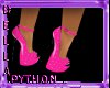 [B] Pink spike Heels