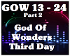 God Of Wonders-3rd Day 2