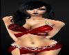 Summer Sexy Red Chained Skirts TOPS Sexy Beach Wear