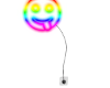 Tongue Out Emoji Neon