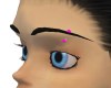 way~pink eyebrow piercin