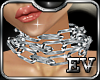 EV Chain Silver Choker 