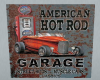 Hot Rod Garage sign