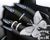 *HS Holo Butterfly Nails