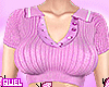 Q • Barb Polo Top