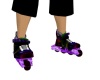 Purple Rollerblades