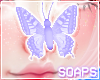 +Nose Butterfly Purple