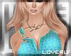 [Lo] Aqua beach dress