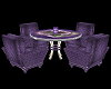 Purple Club Chat Table