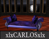 xlx Chaise with 4 Pillow