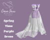 Spring Time Purple Dress