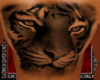 Tiger II Back Tattoo Men