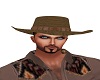 brown western hat