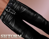 Black Leather Pant M