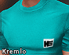 Fitted Tee Teal