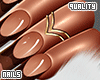 q. Desert Brown Nails XL