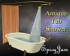 Antique Tub_Shower Peach