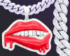 ~Chain Sexy Red Lips