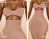 ṩKarla Dress Tan rll