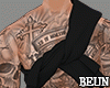 BLACK SHIRT +TATTOO