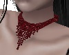 Princess Red V Necklace