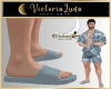 Summer BBlue Sandals/SET