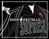 preme blk satin fleece+