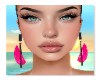 Vintage Suzy earring pnk
