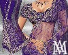*Indian Saree/Purple