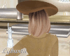 Honey Brown Elegant Hat