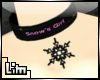 Snows Girl Collar Custom
