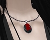 Morticia addams necklace