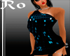 -Ro* Disco Dress Aqua